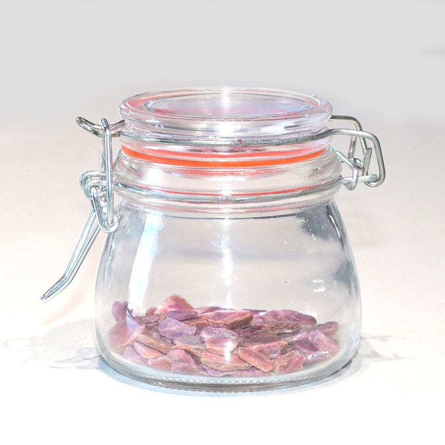 Ruby Mixed Size Rough Stones - Limited Editions Gem Jars - Goody Beads