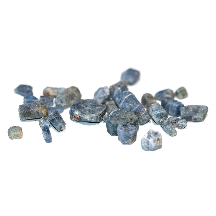 Blue Sapphire Mixed Size Rough Stones - Limited Editions Gem Jars - Goody Beads