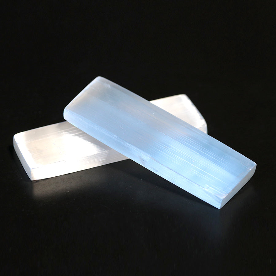 Selenite 32x100mm Rectangle Charging Plate-Limited Editions - Goody Beads