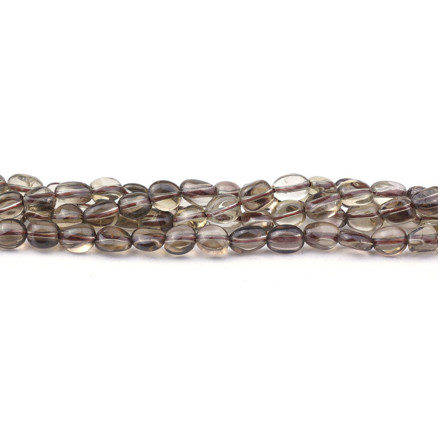 Smoky Quartz 4X6mm Freeform Oval - Limited Editions - Goody Beads