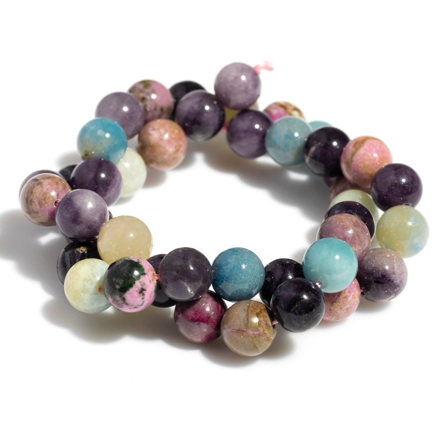 Rainbow Sugilite 10mm Round - 15-16 Inch