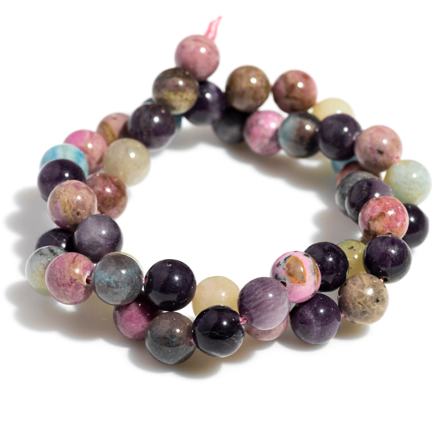 Rainbow Sugilite 8mm Round - 15-16 Inch