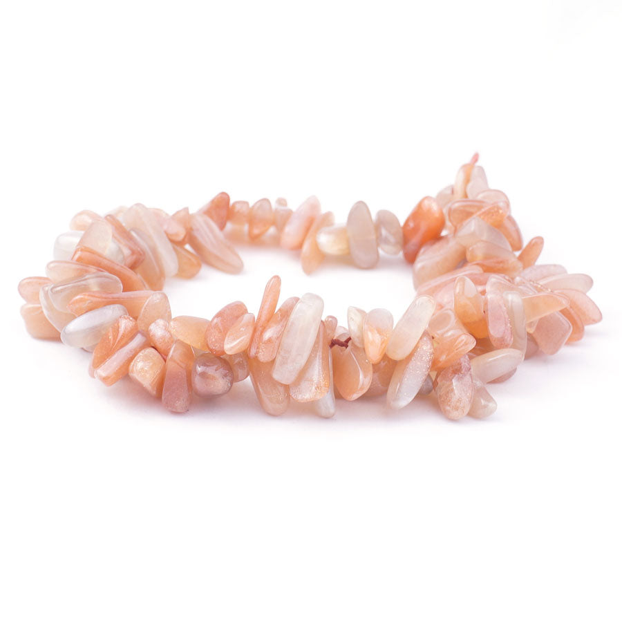 Golden Sunstone 3-4X10-13mm Chip Top Drill - Limited Editions - Goody Beads