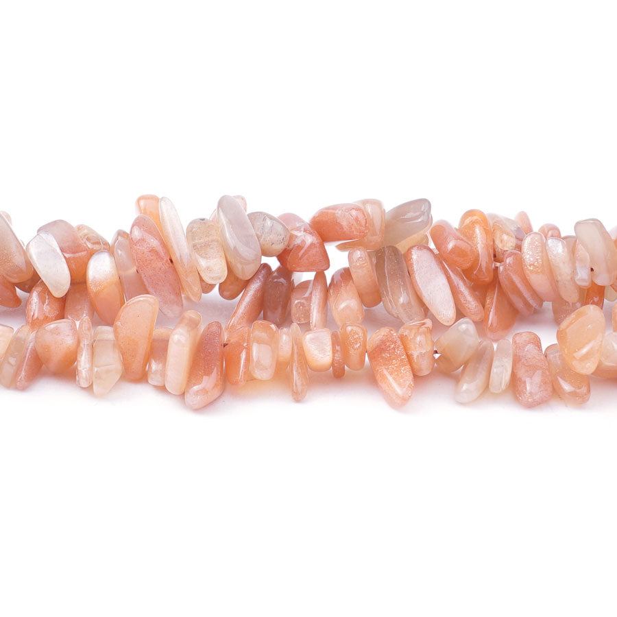 Golden Sunstone 3-4X10-13mm Chip Top Drill - Limited Editions - Goody Beads