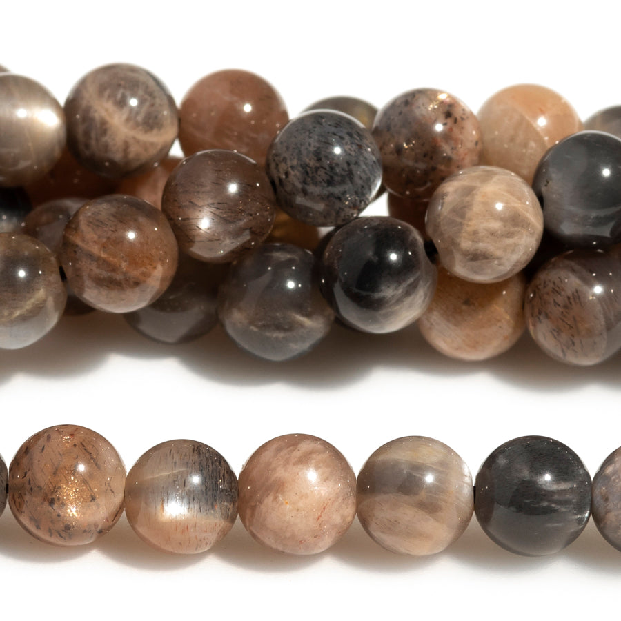 Sunstone 6mm Round Mixed - 15-16 Inch