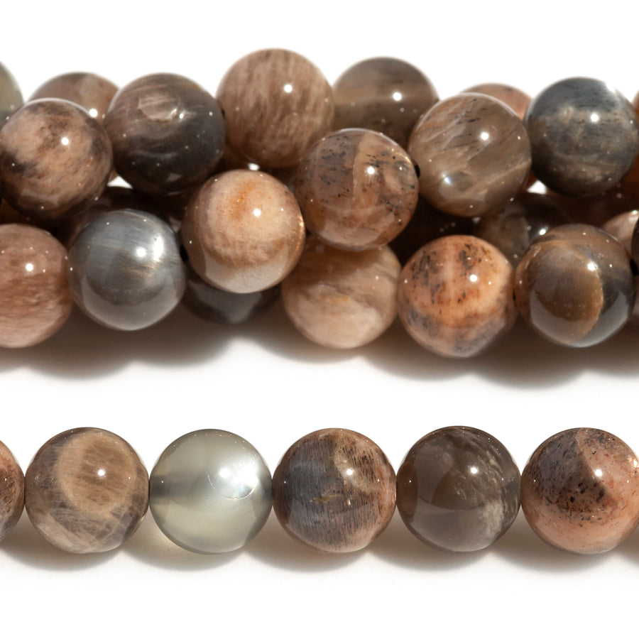 Sunstone 8mm Round Mixed - 15-16 Inch