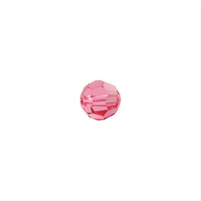 PRESTIGE 4mm Round Crystal Beads Rose Style #5000 - Goody Beads