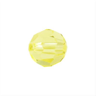 PRESTIGE 8mm Round Crystal Beads Jonquil Style #5000 - Goody Beads