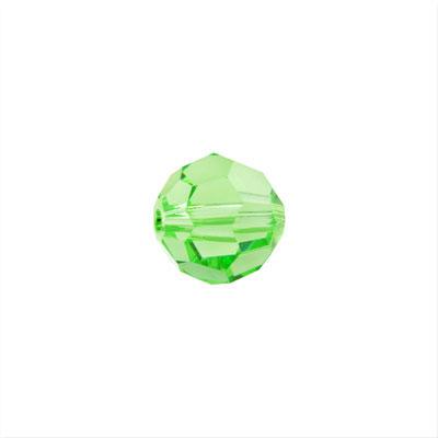 PRESTIGE 6mm Round Crystal Beads Peridot Style #5000 - Goody Beads