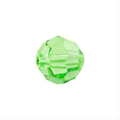 PRESTIGE 8mm Round Crystal Beads Peridot Style #5000 - Goody Beads