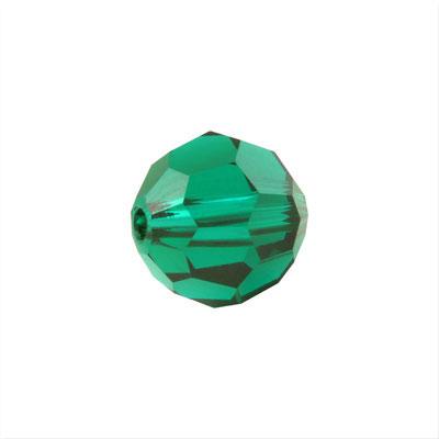 PRESTIGE 8mm Round Crystal Beads Emerald Style #5000 - Goody Beads