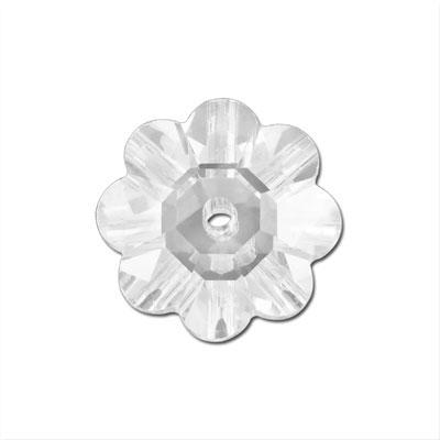 Swarovski® 10mm Margarita Crystal Beads Crystal Clear Style #3700 - Goody Beads