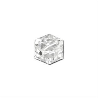 PRESTIGE 6mm Cube Crystal Clear Style #5601 - Goody Beads