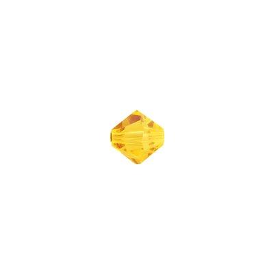 PRESTIGE 4mm Bicone Crystal Sunflower Style #5328 - Goody Beads