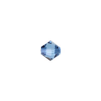 PRESTIGE 4mm Bicone Crystal Beads Denim Blue Style #5328 - Goody Beads