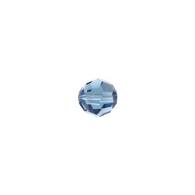 PRESTIGE 4mm Round Crystal Denim Blue Style #5000 - Goody Beads