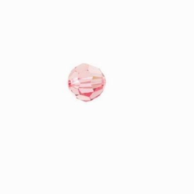 PRESTIGE 3mm Round Crystal Beads Light Rose Style #5000 - Goody Beads