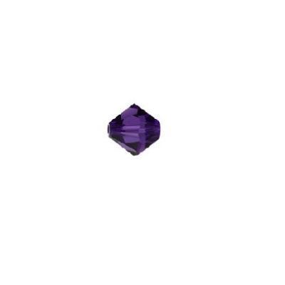 PRESTIGE 3mm Bicone Crystal Beads Purple Velvet Style #5328 - Goody Beads