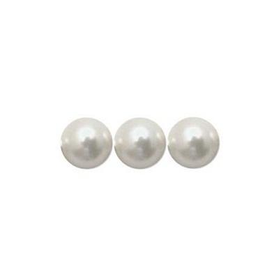 8mm White PRESTIGE Pearl - Goody Beads