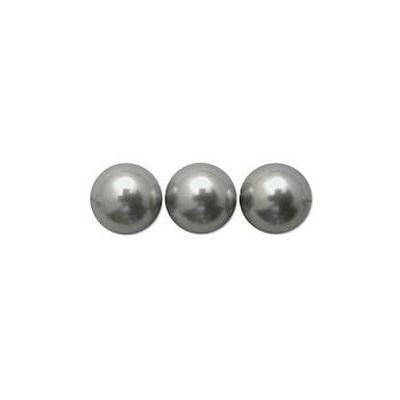 PRESTIGE 8mm Crystal Light Grey PRESTIGE Pearl - Goody Beads