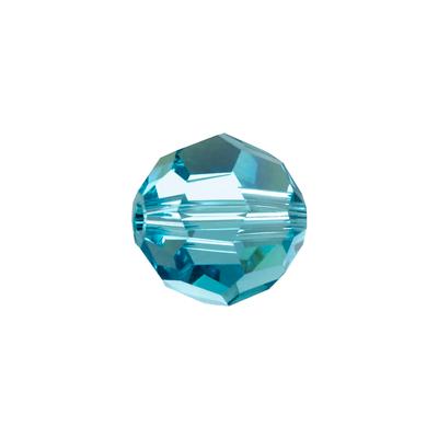 PRESTIGE 8mm Round Crystal Light Turquoise Style #5000 - Goody Beads