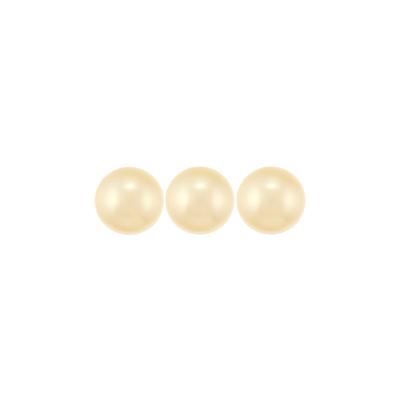 PRESTIGE 6mm Crystal Light Gold Pearl - Style 5810 - Goody Beads