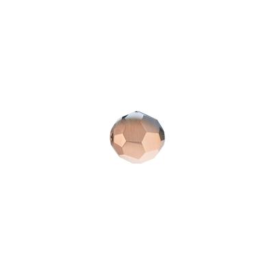 PRESTIGE 4mm Round Crystal Rose Gold Style #5000 - Goody Beads