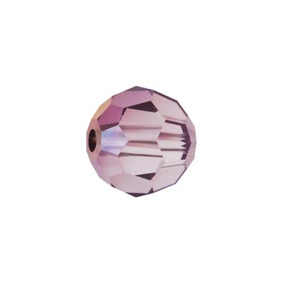 PRESTIGE 8mm Round Crystal Lilac Shadows Style #5000 - Goody Beads