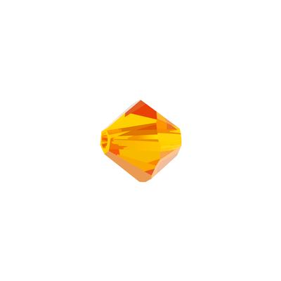 PRESTIGE 6mm Bicone Crystal Tangerine Style #5328 - Goody Beads