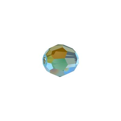 PRESTIGE 6mm Round Crystal Iridescent Green Style #5000 - Goody Beads