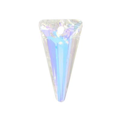 PRESTIGE Crystal 18mm Crystal Clear AB Spike Pendant - Style 6480 - Goody Beads