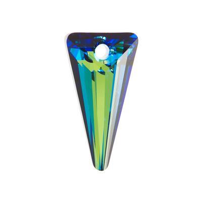 PRESTIGE Crystal 18mm Bermuda Blue Spike Pendant - Style 6480 - Goody Beads