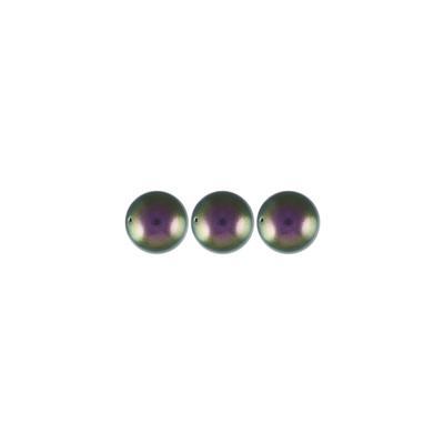 3mm Crystal Iridescent Purple PRESTIGE Pearl - Goody Beads