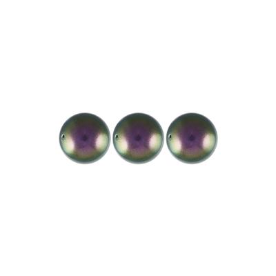 8mm Crystal Iridescent Purple PRESTIGE Pearl - Goody Beads