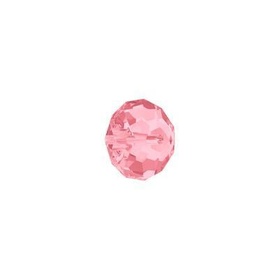 PRESTIGE Crystal 6mm Light Rose Briolette Bead - Style 5040 - Goody Beads