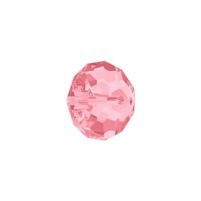 PRESTIGE Crystal 8mm Light Rose Briolette Bead - Style 5040 - Goody Beads