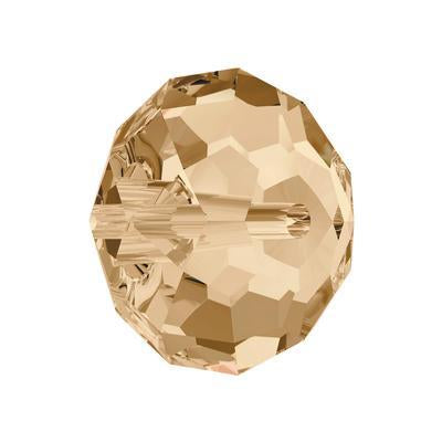 PRESTIGE Crystal 12mm Crystal Golden Shadow Briolette Bead - Style 5040 - Goody Beads