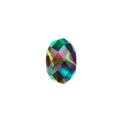 PRESTIGE Crystal 8mm Rainbow Dark Briolette Bead - Style 5040 - Goody Beads