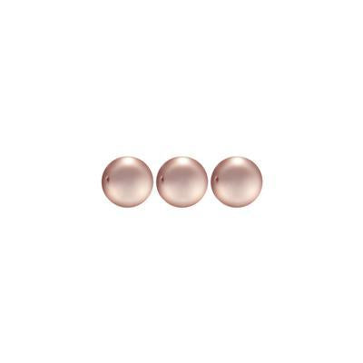 4mm Crystal Rose Gold PRESTIGE Pearl - Goody Beads