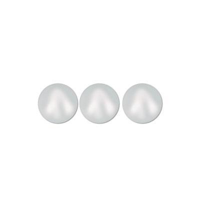 PRESTIGE 8mm Crystal Iridescent Dove Grey Pearl - Goody Beads