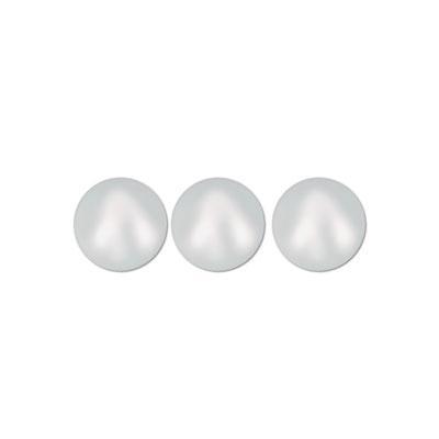 PRESTIGE 10mm Crystal Iridescent Dove Grey Pearl - Goody Beads