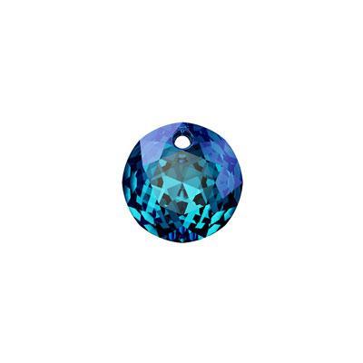 PRESTIGE 8mm Crystal Bermuda Blue Classic Cut Crystal Pendant - Style 6430 - Goody Beads