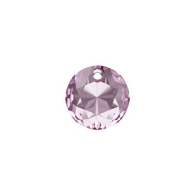 PRESTIGE 8mm Light Amethyst Classic Cut Crystal Pendant - Style 6430 - Goody Beads