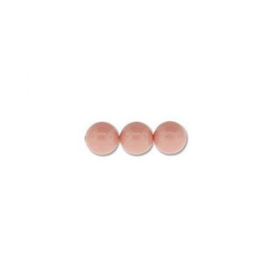 PRESTIGE 2mm Crystal Pink Coral Pearl - Goody Beads