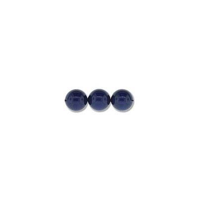 PRESTIGE 2mm Crystal Dark Lapis Pearl - Goody Beads