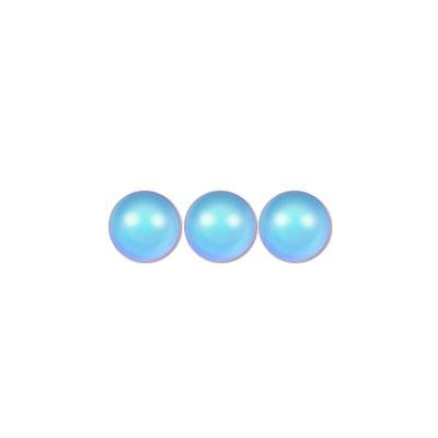 PRESTIGE 4mm Crystal Iridescent Light Blue Pearl - Goody Beads