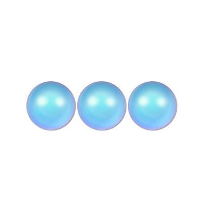 PRESTIGE 10mm Crystal Iridescent Light Blue Pearl - Goody Beads