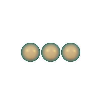 PRESTIGE 5mm Crystal Iridescent Green Pearl - Goody Beads