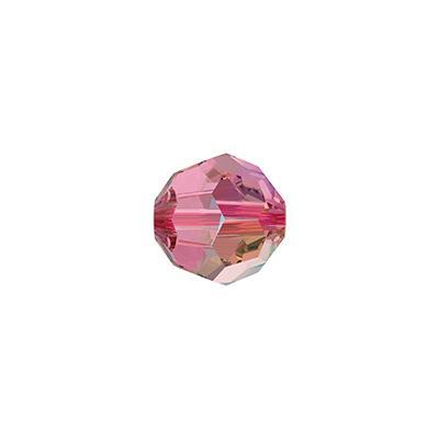 PRESTIGE 6mm Rose Shimmer Round Crystal Beads Style #5000 - Goody Beads