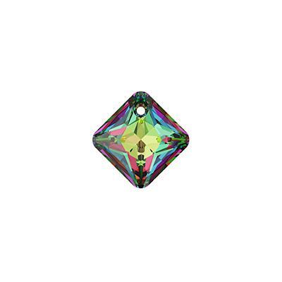 PRESTIGE 9mm Crystal Vitrail Medium Princess Cut Crystal Pendant - Style 6431 - Goody Beads